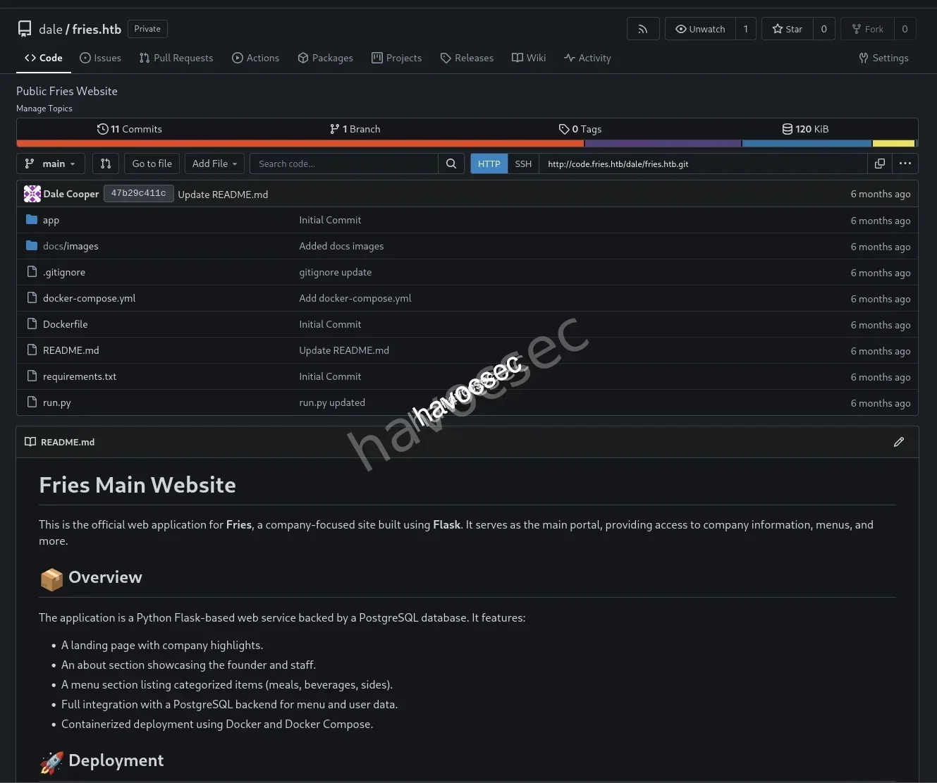 Fries Website Code Gitea Source Code