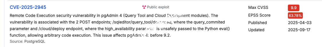 Fries Website DB Public Exploit
