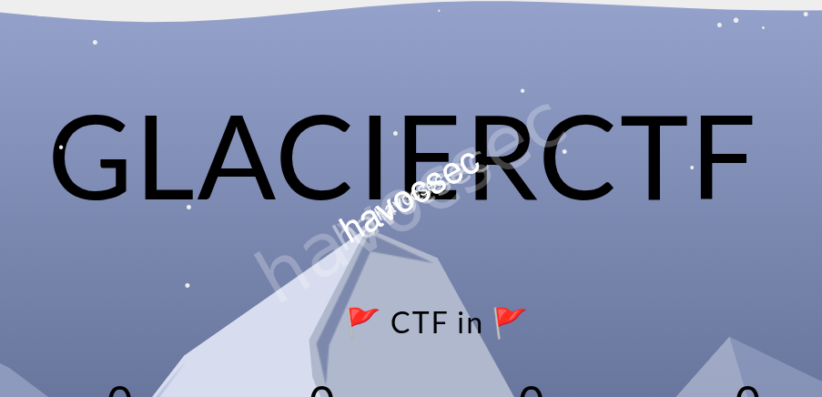 GlacierCTF Writeup