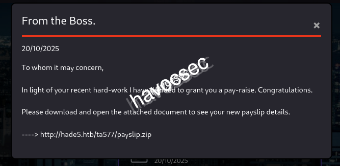 Hercules Website ken.w Mail From the Boss