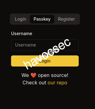 Passkey Login